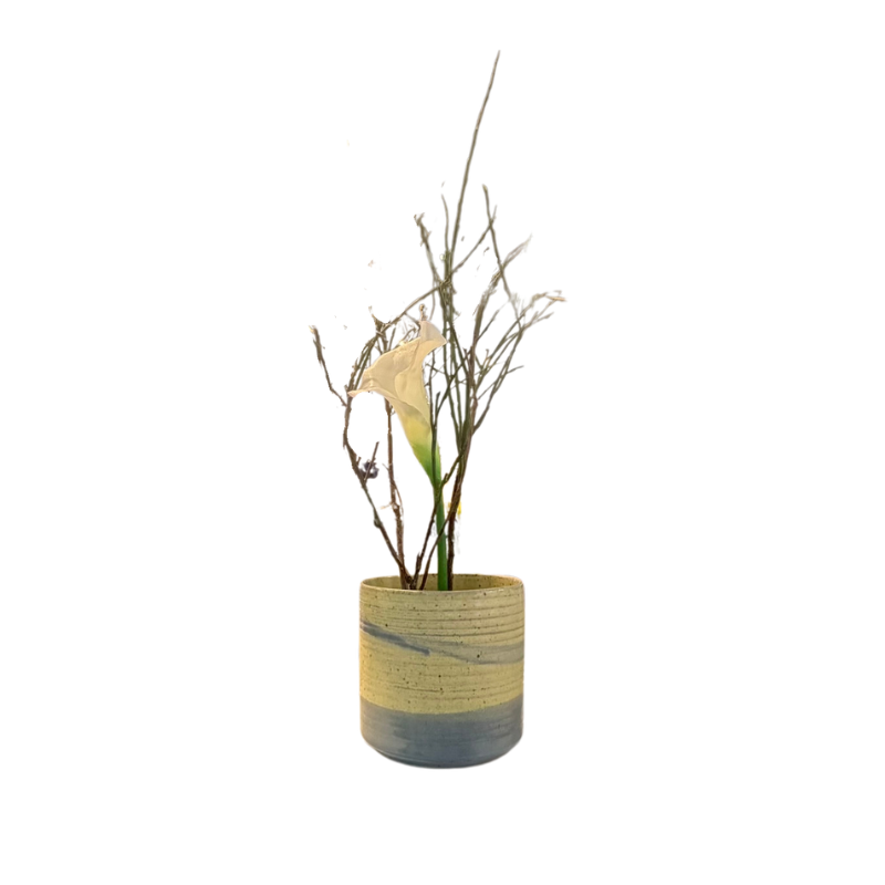 Mittelhohe Ikebana Vase Asia moyen